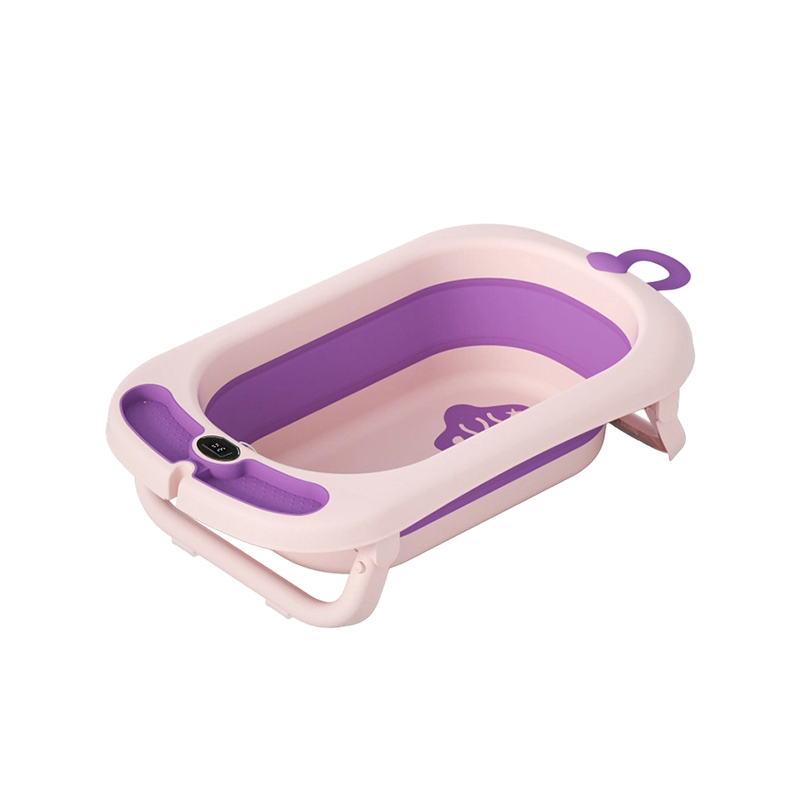 Temperature-Sensing Foldable Bathtub