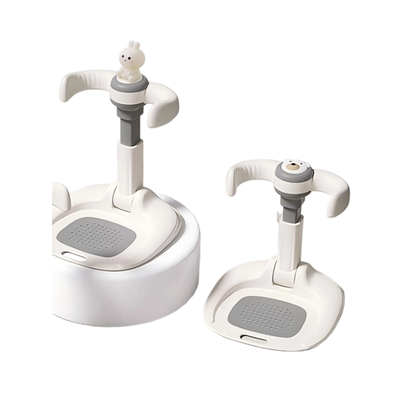Height-Adjustable Children's Standing Bath Frame
