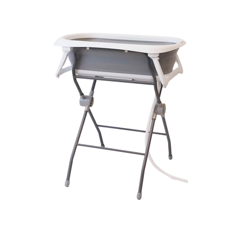Foldable Baby Bathtub With Metal Rack(Without Wheels)