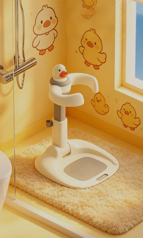 Children's Standing Bath Stand