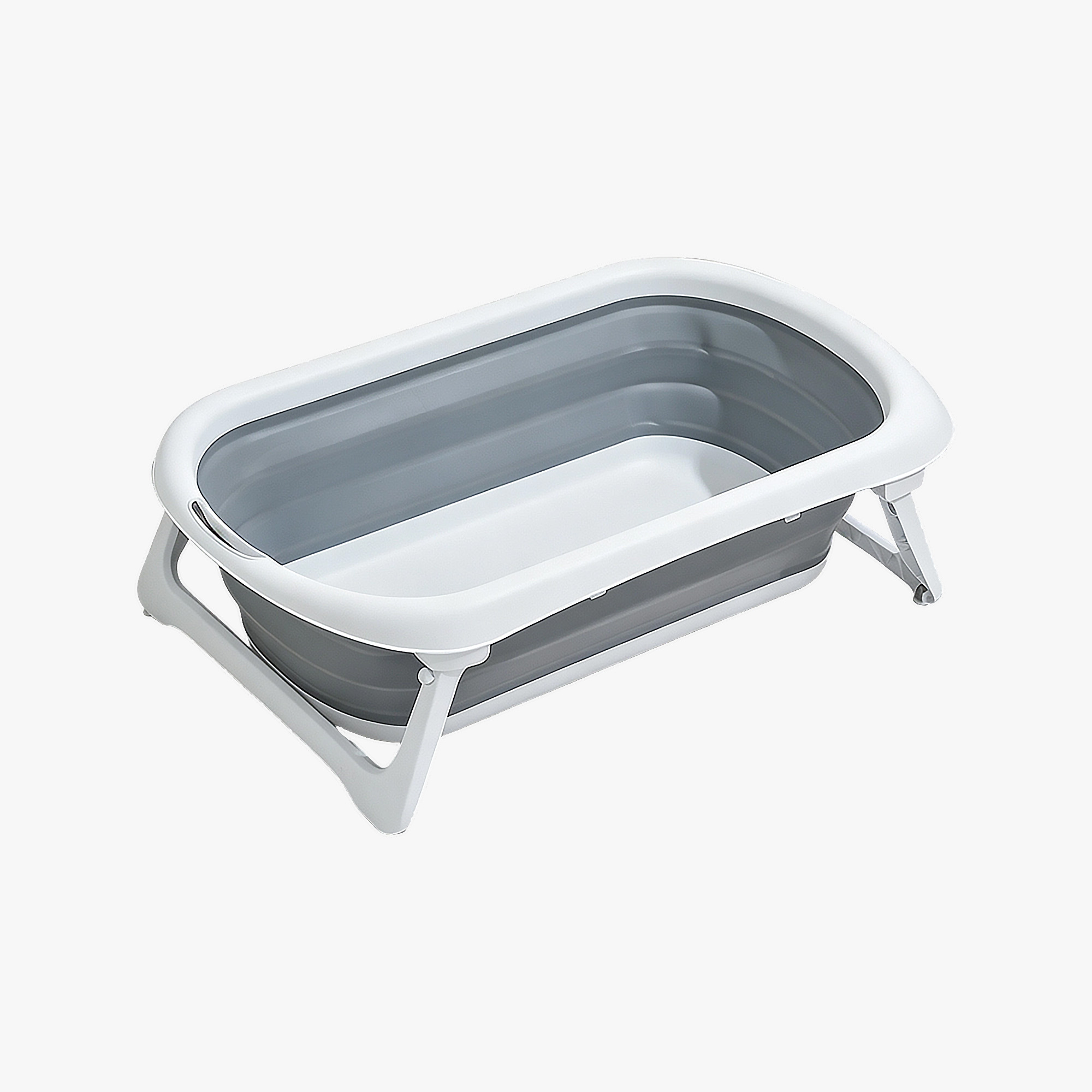 With Lying Board Foldable Baby Bathtub